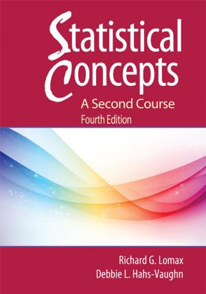 Book cover of Statistical Concepts - A Second Course