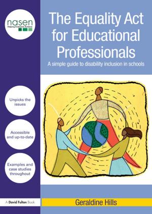 Cover of the book The Equality Act for Educational Professionals by 