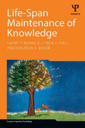 Cover of the book Life-Span Maintenance of Knowledge by Anne LaFond