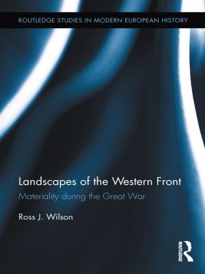 Cover of the book Landscapes of the Western Front by Laurie Tetley, David Calcutt