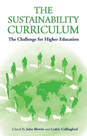 Cover of the book The Sustainability Curriculum by Robert A. Hinde St John's College, University of Cambridge.