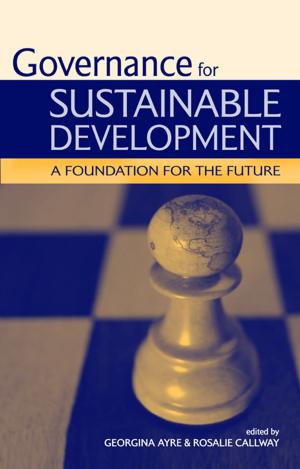 Cover of the book Governance for Sustainable Development by John Harris, Denise Tanner