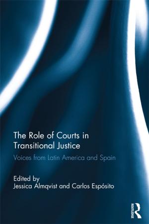 Cover of the book The Role of Courts in Transitional Justice by John Anderson
