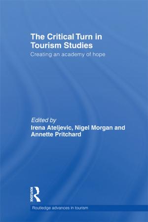 Cover of The Critical Turn in Tourism Studies