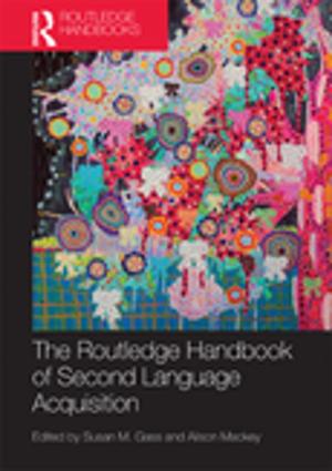 Cover of the book The Routledge Handbook of Second Language Acquisition by C. J. Sisson