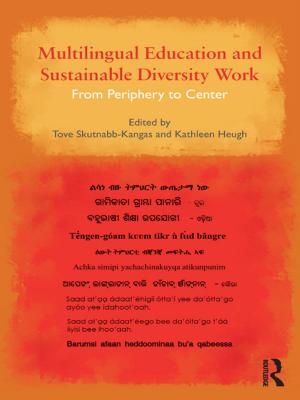 Cover of the book Multilingual Education and Sustainable Diversity Work by 