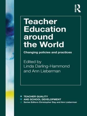 Cover of the book Teacher Education Around the World by Henry A. Giroux, Christopher G. Robbins