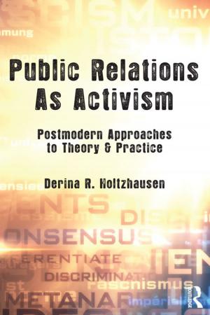 Cover of the book Public Relations As Activism by John Joseph Saunders