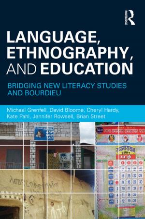 Cover of the book Language, Ethnography, and Education by J.H. Dies