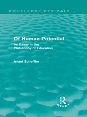 Cover of the book Of Human Potential (Routledge Revivals) by Clavijo