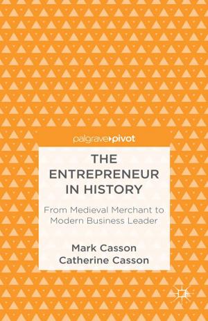 Cover of the book The Entrepreneur in History by C. Rowe