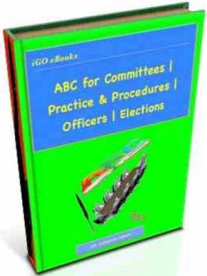 Cover of the book ABC for Committees | Practice & Procedures | Officers | Elections by Gordon Owen
