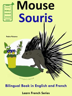 Book cover of Learn French: French for Kids. Bilingual Book in English and French: Mouse - Souris.