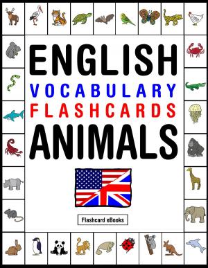 Book cover of English Vocabulary Flashcards: Animals
