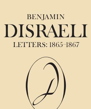 Cover of the book Benjamin Disraeli Letters by Katherine Fierlbeck