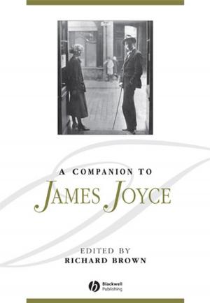 Cover of the book A Companion to James Joyce by Alejandro Colás