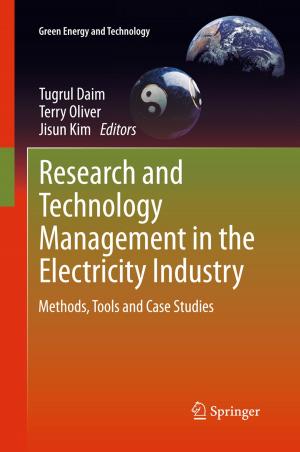 Cover of the book Research and Technology Management in the Electricity Industry by Katia Potiron, Amal El Fallah Seghrouchni, Patrick Taillibert