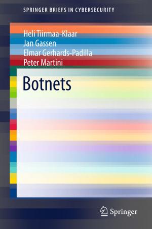 Cover of the book Botnets by Bryan J. Cremin, Douglas H. Jamieson