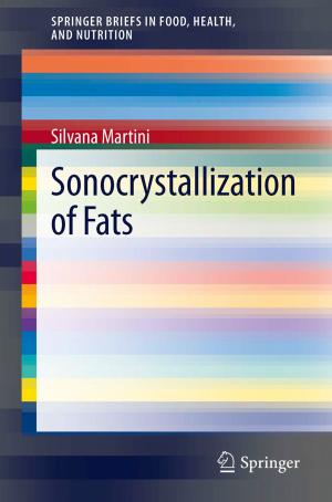 Cover of the book Sonocrystallization of Fats by Alexander J. Zaslavski