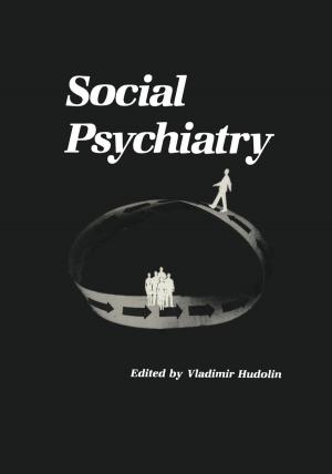 Cover of the book Social Psychiatry by 