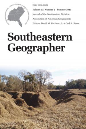 Cover of the book Southeastern Geographer by Robert Dawidoff
