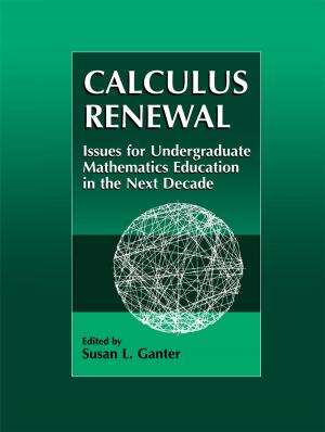 Cover of the book Calculus Renewal by Charles A. Kiesler, Celeste G. Simpkins