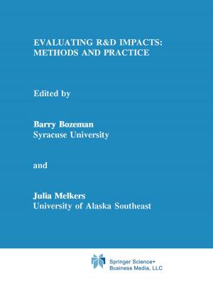 Cover of the book Evaluating R&D Impacts: Methods and Practice by Joji Parambath