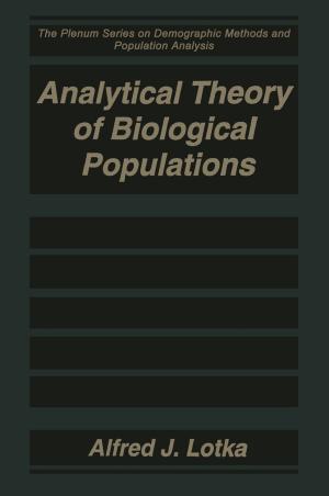 Cover of the book Analytical Theory of Biological Populations by David F. Barone, James E. Maddux, C. R. Snyder