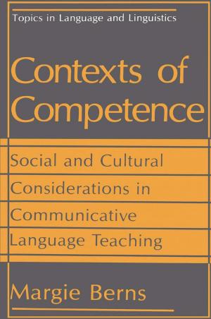 Cover of the book Contexts of Competence by EVANS