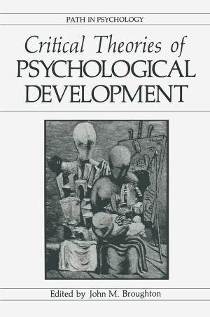 Cover of the book Critical Theories of Psychological Development by L.S. Vygotsky