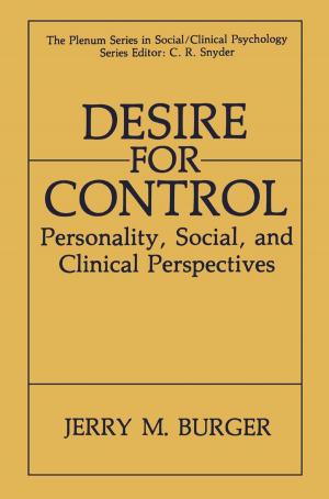 Cover of the book Desire for Control by Henri Begleiter, Benjamin Kissin
