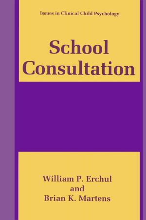 Cover of the book School Consultation by M.R. Porter