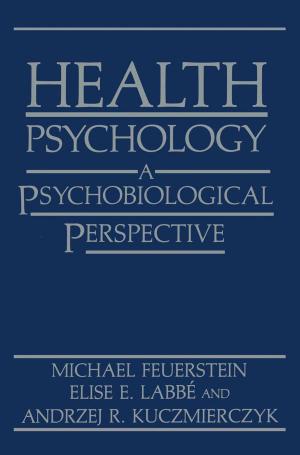 Cover of the book Health Psychology by Charles E. O'Rear, Gerald C. Llewellyn