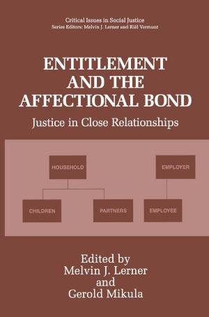 Cover of the book Entitlement and the Affectional Bond by Donna J. Petersen, Greg R. Alexander