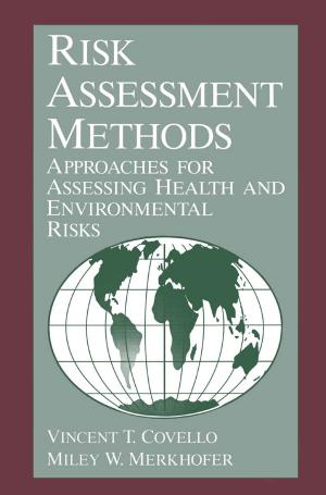 Cover of the book Risk Assessment Methods by C. J. Pycock, P. V. Taberner