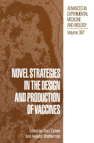 Cover of the book Novel Strategies in the Design and Production of Vaccines by Benjamin Kissin