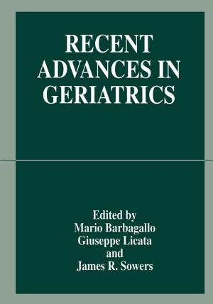 Cover of the book Recent Advances in Geriatrics by 