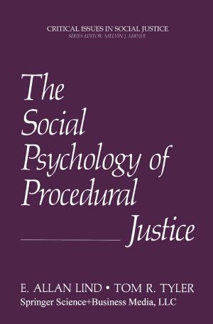 Book cover of The Social Psychology of Procedural Justice