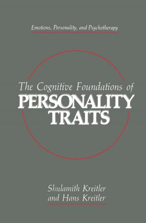 Cover of the book The Cognitive Foundations of Personality Traits by Alexandr Romanovich Luria
