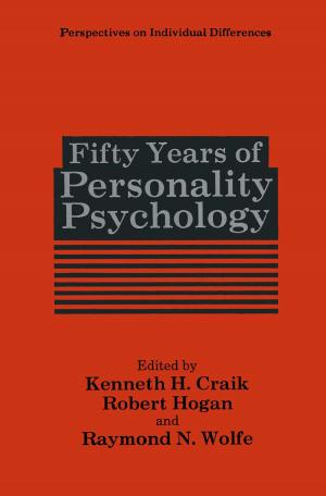 bigCover of the book Fifty Years of Personality Psychology by 