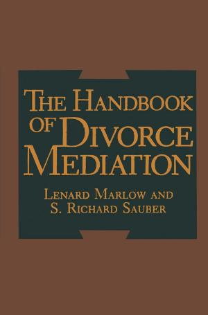Cover of the book The Handbook of Divorce Mediation by Avigdor Klingman, Esther Cohen