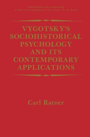 Book cover of Vygotsky’s Sociohistorical Psychology and its Contemporary Applications
