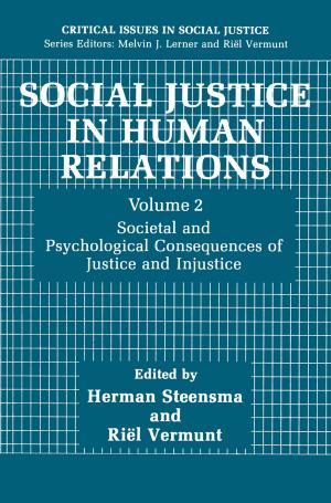 Cover of the book Social Justice in Human Relations Volume 2 by 