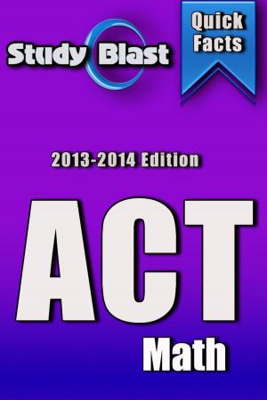 Book cover of Study Blast ACT Math Prep