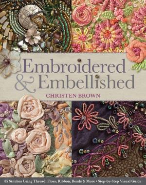 Book cover of Embroidered & Embellished