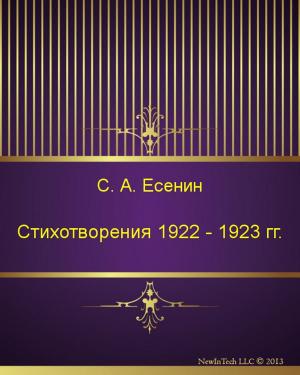 Book cover of Стихотворения 1922 - 1923 гг.