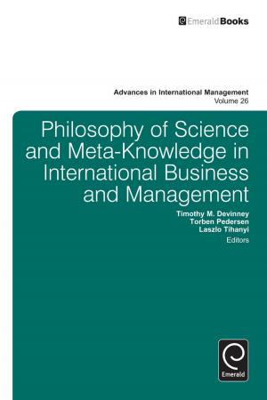 Cover of the book Philosophy of Science and Meta-Knowledge in International Business and Management by 