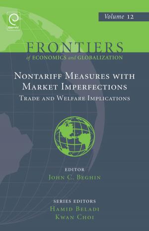 Cover of the book Non Tariff Measures with Market Imperfections by Thomas B. Fomby, Juan Carlos Escanciano, Eric Hillebrand, Ivan Jeliazkov, R. Carter Hill