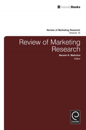 Cover of the book Review of Marketing Research by Toby Stock