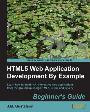 Cover of HTML5 Web Application Development By Example Beginner's guide